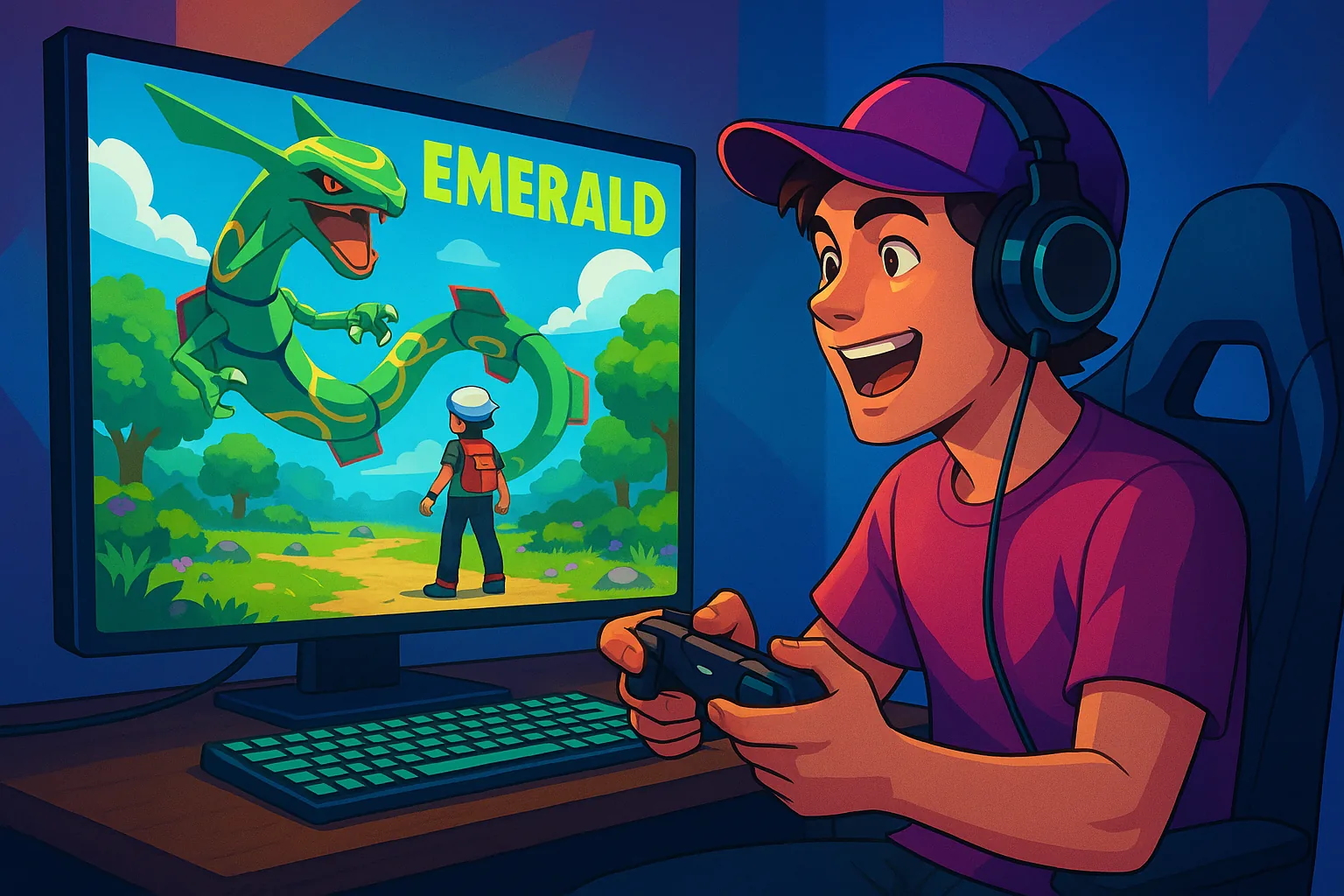 Fã recria Pokémon Emerald na Unreal Engine 5 e lança de graça