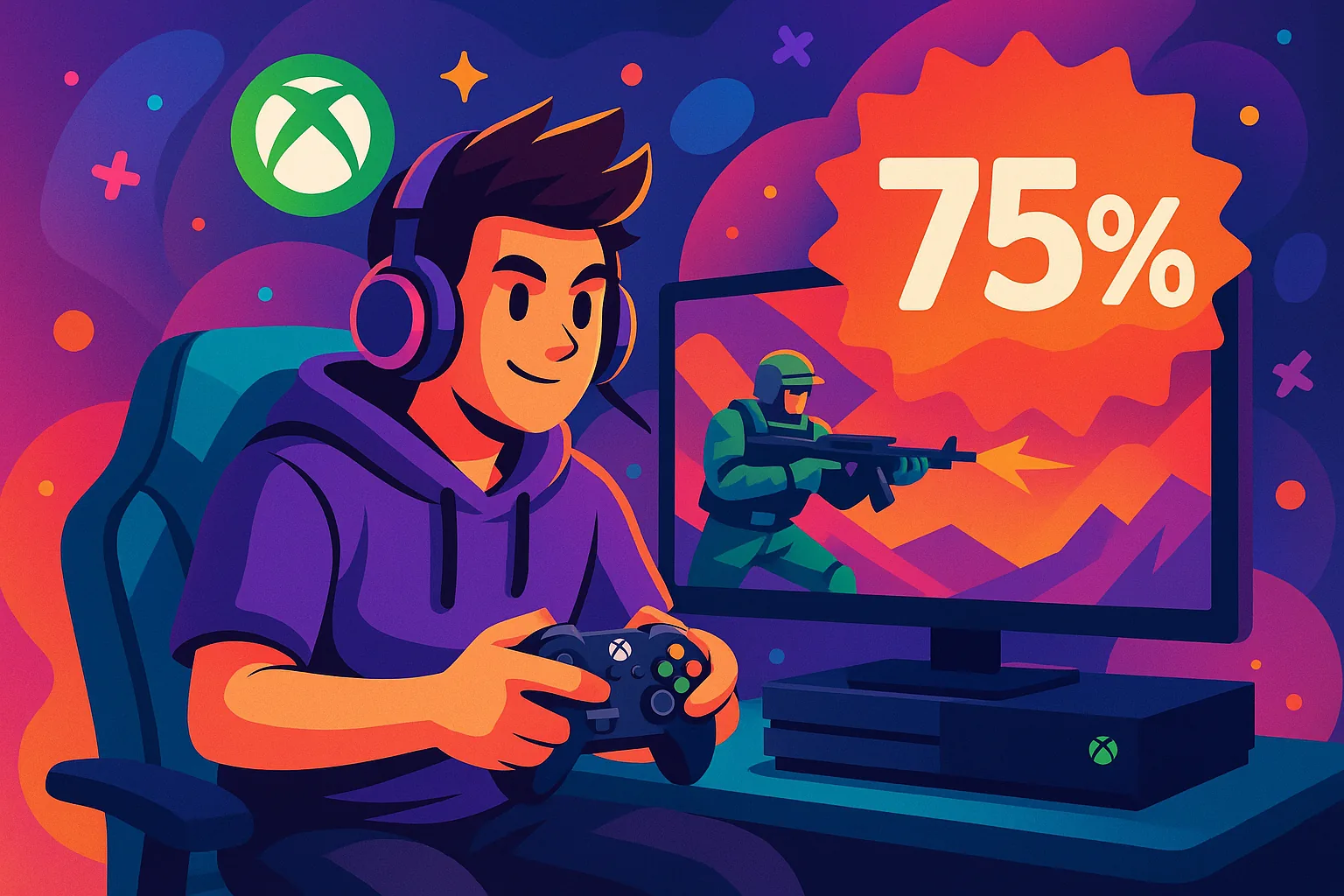 Jogos da Activision para Xbox estão com até 75% de desconto