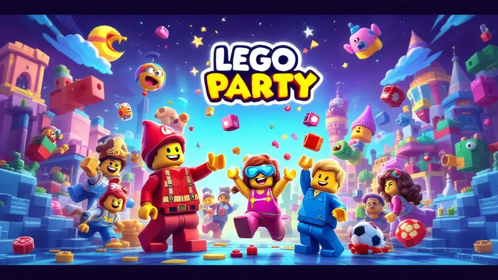 Lego Party é classificado para o Nintendo Switch 2