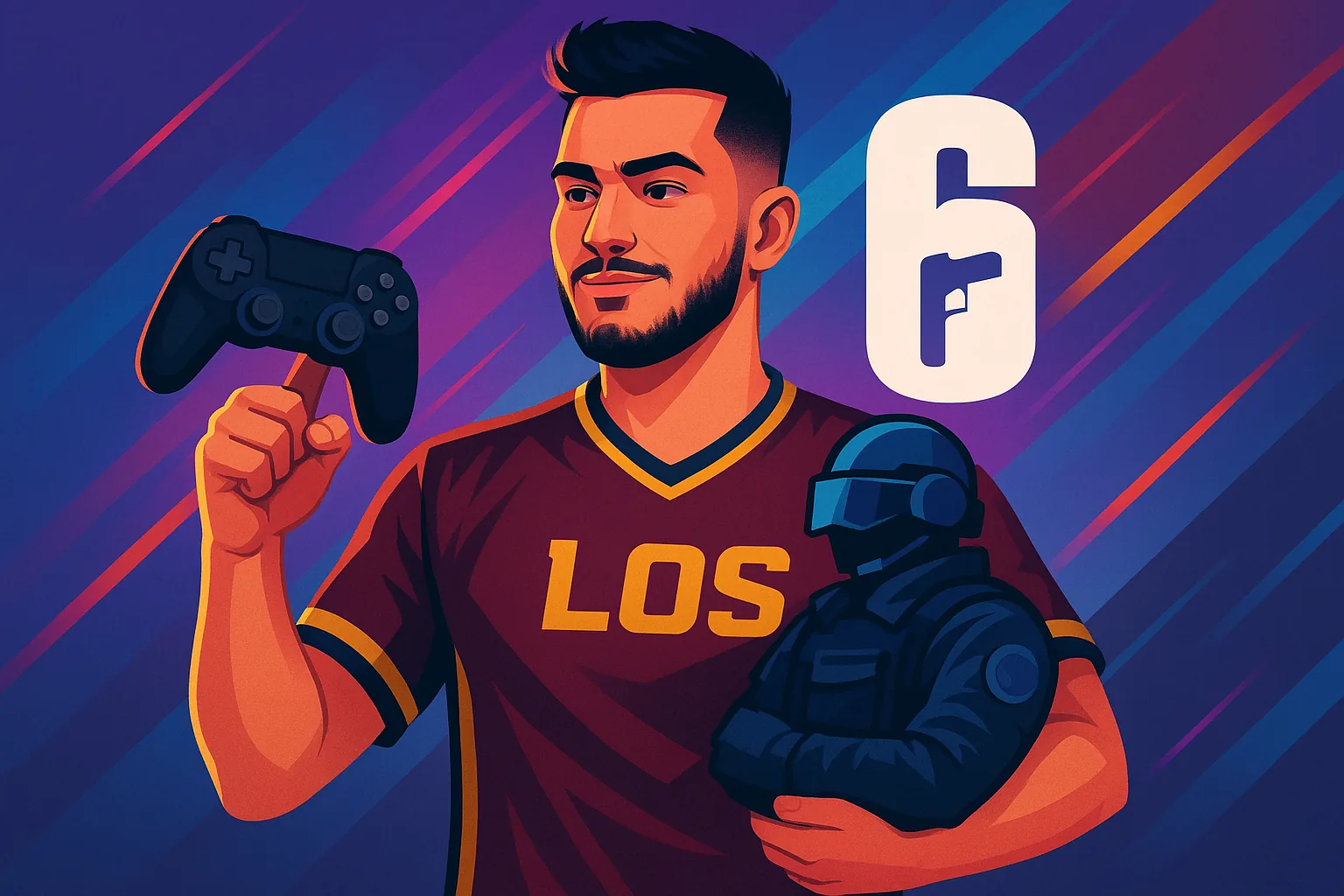 LOS contrata Dodez, campeão mundial de Rainbow Six Siege