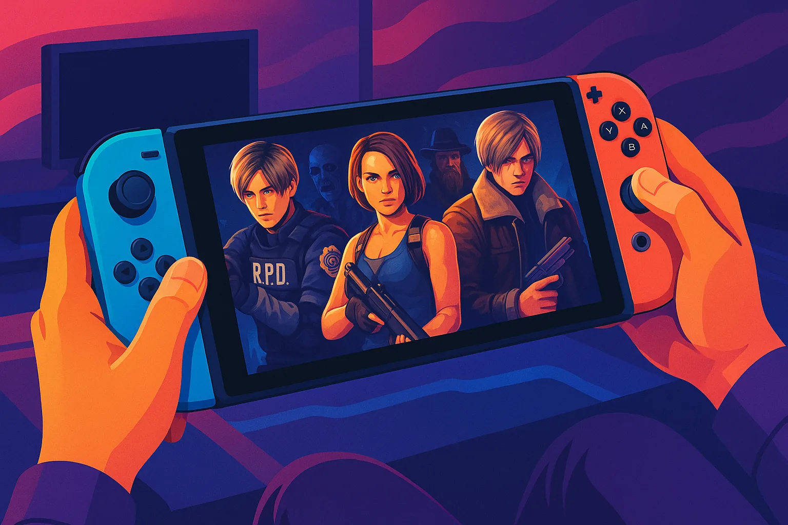 Remakes de Resident Evil 2, 3 e 4 chegam ao Switch 2 em breve