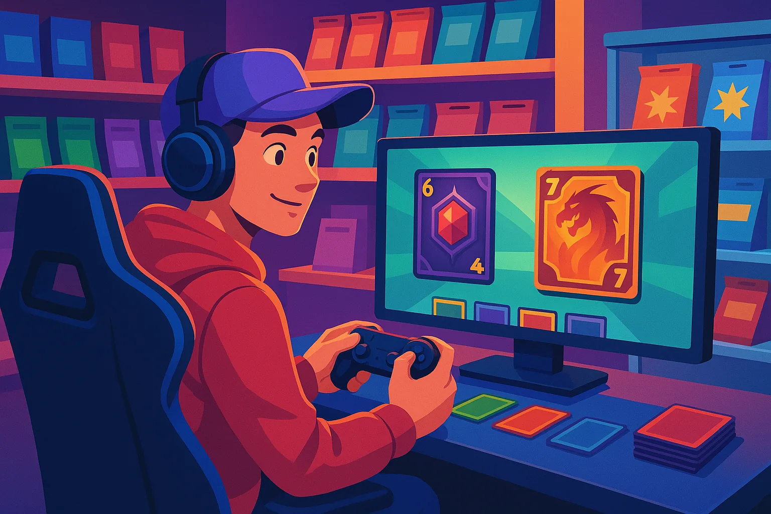 TCG Card Shop Simulator sai do acesso antecipado e chega aos consoles